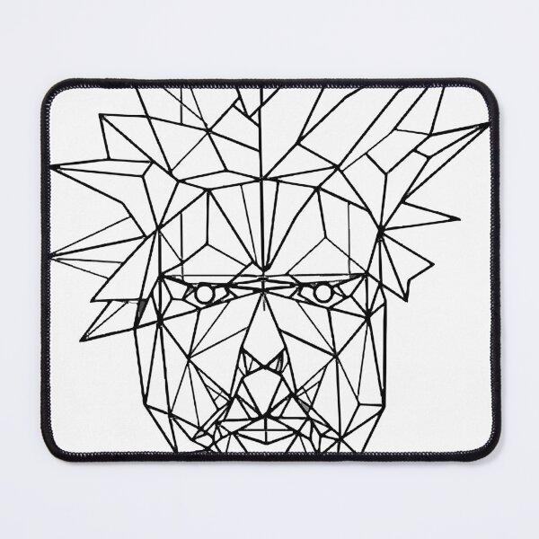 Item preview, Polygonal Pineapple Face designed and sold by bouseasley55.