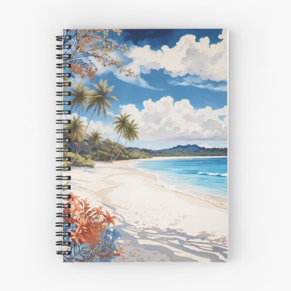 Item preview, Coastal Calm: A Tranquil Beachscape Illustration designed and sold by Ngea.