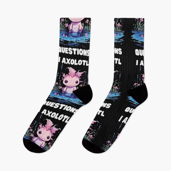 Item preview, I Axolotl Questions Cute Axolotl Kawaii designed and sold by ArtFromBeyond.
