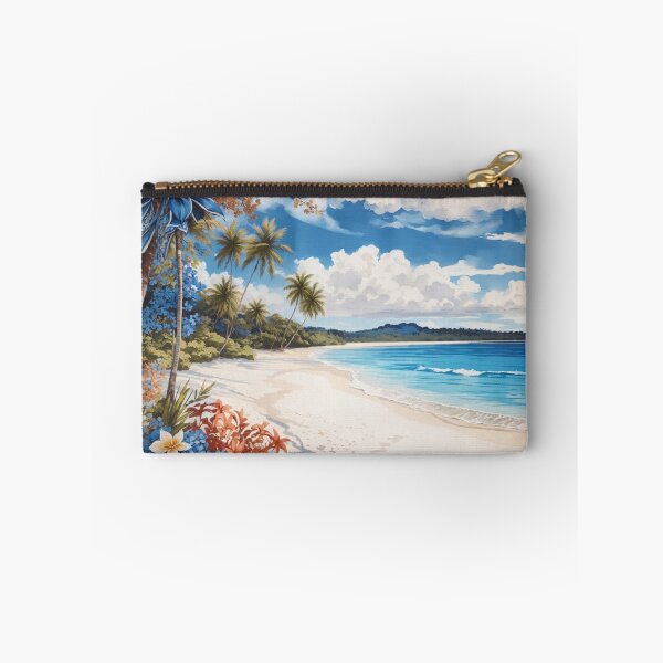 Item preview, Coastal Calm: A Tranquil Beachscape Illustration designed and sold by Ngea.
