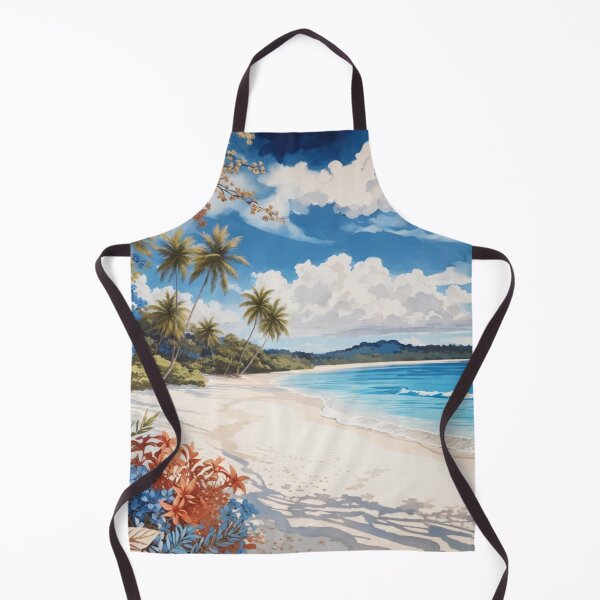 Item preview, Coastal Calm: A Tranquil Beachscape Illustration designed and sold by Ngea.