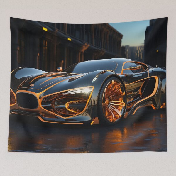 Item preview, Futuristic Supercar Cyborg Dragon Concept 3 designed and sold by Art by Lilia.