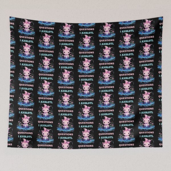 Item preview, I Axolotl Questions Cute Axolotl Kawaii designed and sold by ArtFromBeyond.