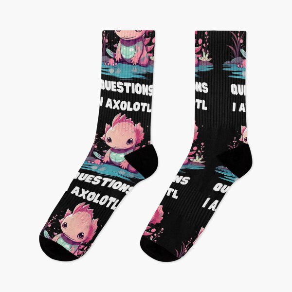 Item preview, I Axolotl Questions Cute Axolotl Kawaii designed and sold by ArtFromBeyond.