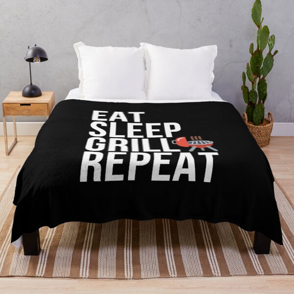 Item preview, Eat Sleep Grill Repeat: Barbecue & Grilling designed and sold by SuperSeries.