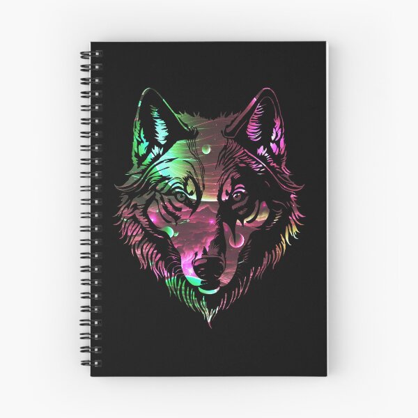 Item preview, Galaxy Wolf Face designed and sold by YrtemmyS.
