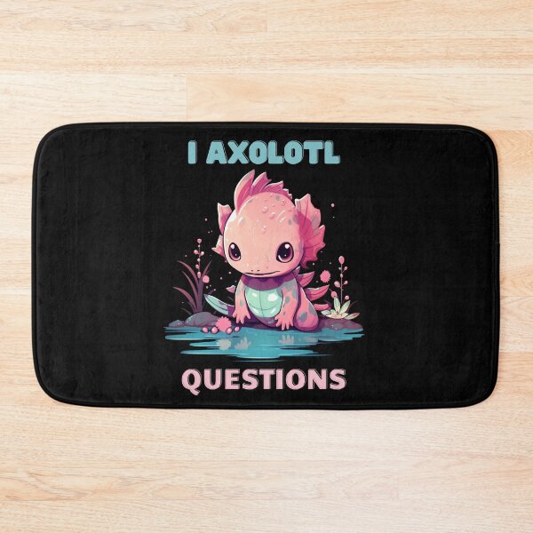 Item preview, I Axolotl Questions Cute Axolotl Kawaii designed and sold by ArtFromBeyond.