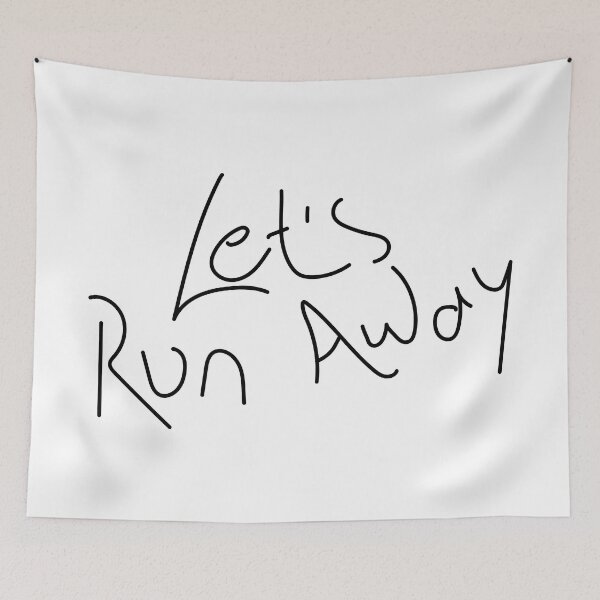 Item preview, Let,s Run Away designed and sold by TauqeerArts.