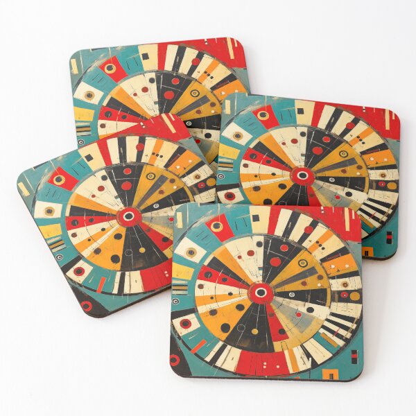 Item preview, Games of Youth: Dart Board and Roulette Wheel Nostalgia designed and sold by Sylvanny.