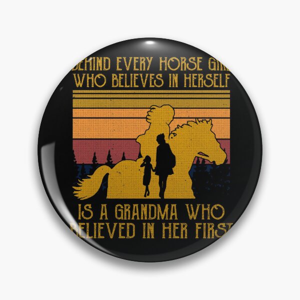 Item preview, Behind Every Horse Girl Who Believes In Herself Vintage T-Shirt designed and sold by jadonz.