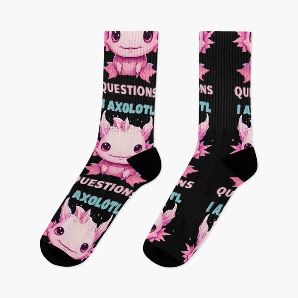 Item preview, I Axolotl Questions Cute Axolotl Kawaii designed and sold by ArtFromBeyond.