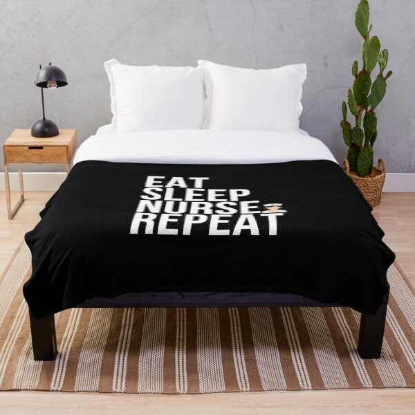 Item preview, Eat Sleep Nurse Repeat: Dedicated Nurses designed and sold by SuperSeries.