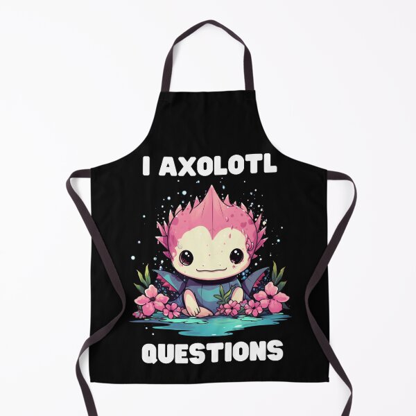 Item preview, I Axolotl Questions Cute Axolotl Kawaii designed and sold by ArtFromBeyond.