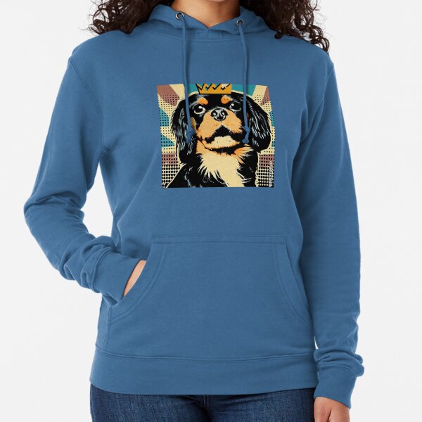 Vista previa del artículo con la obra «Rey Carlos Cavalier Spaniel Pop Art», diseñado y vendido por FunnehGacha.