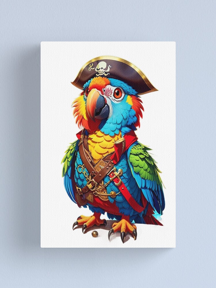  Margarita drinking Pirate Parrot Polly Wants a