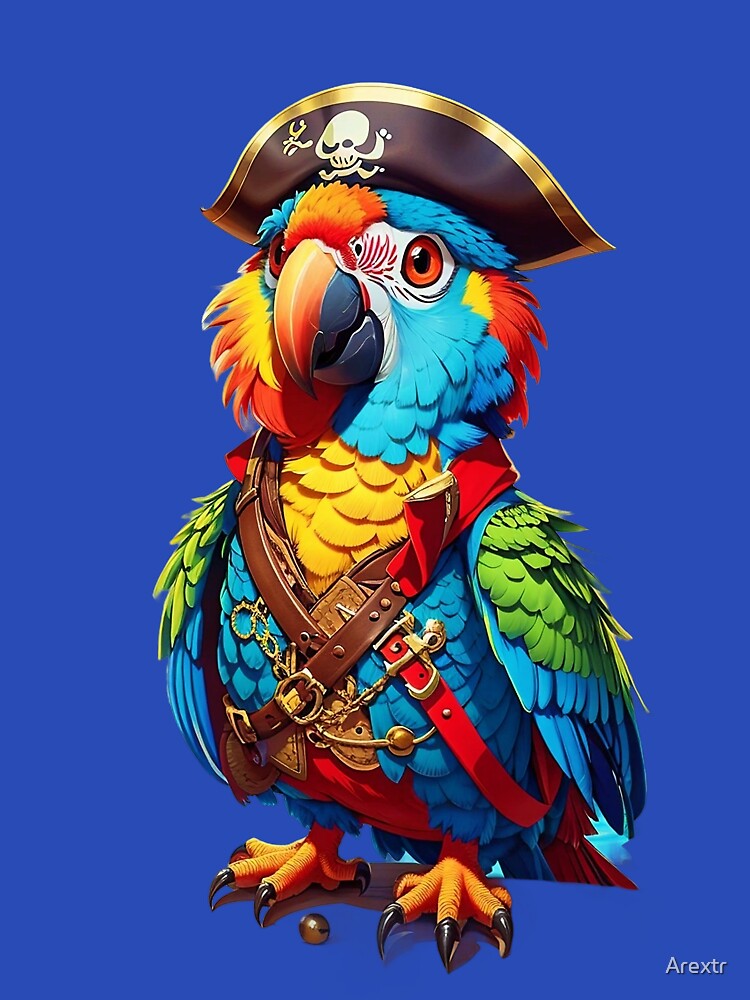  Salt Shaker Security I Funny Pirate Parrot T-Shirt : Clothing,  Shoes & Jewelry