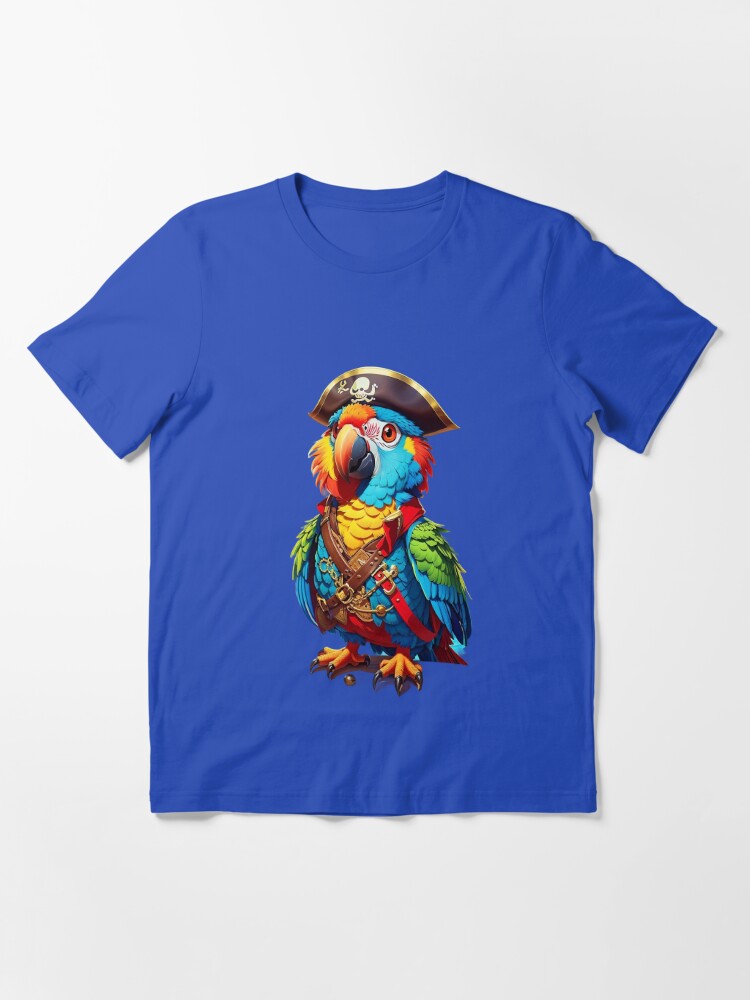  Salt Shaker Security I Funny Pirate Parrot T-Shirt : Clothing,  Shoes & Jewelry