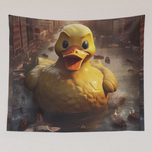 Item preview, Giant Yellow Rubber Duck make Horror in the City designed and sold by Ujourney.