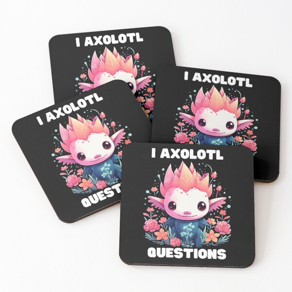 Item preview, I Axolotl Questions Cute Axolotl Kawaii designed and sold by ArtFromBeyond.