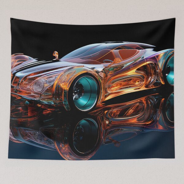 Item preview, Futuristic Supercar Cyborg Dragon Concept 5 designed and sold by Art by Lilia.