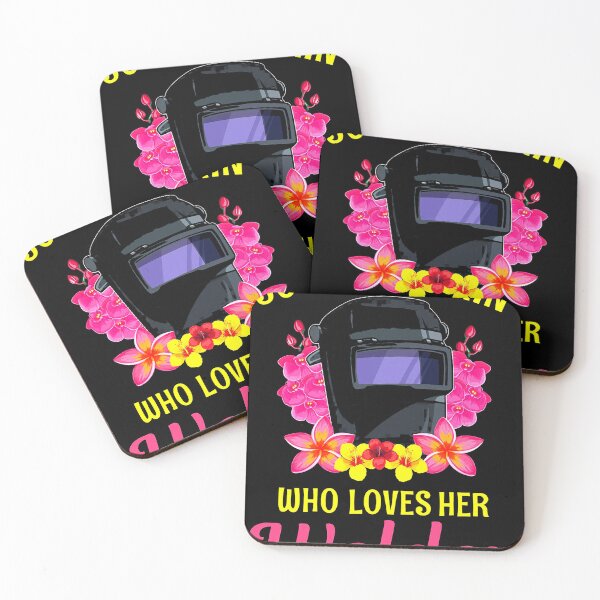 Item preview, Welder Wife Mom Girlfriend Cute Funny Welding Weld Welders Gift T-Shirt designed and sold by jadonz.