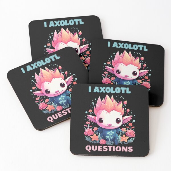 Item preview, I Axolotl Questions Cute Axolotl Kawaii designed and sold by ArtFromBeyond.