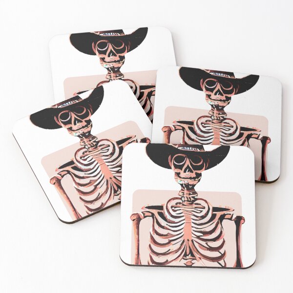 Item preview, Western Cowboy Skeleton  designed and sold by lebleugreigz.