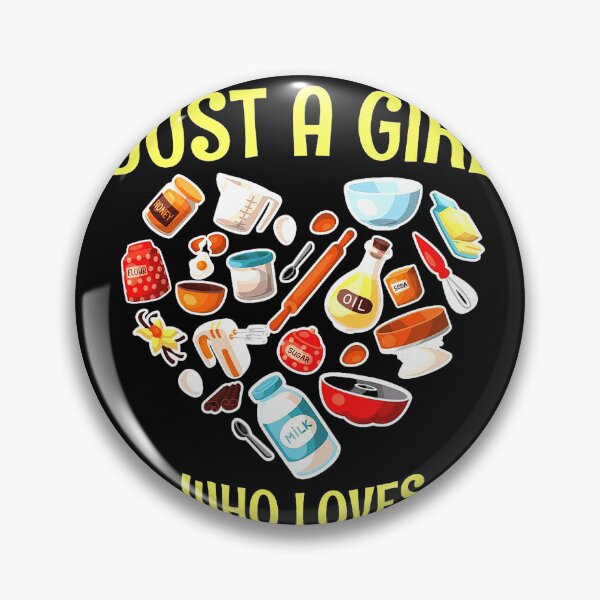Item preview, Just A Girl Who Loves Baking Funny Cute T-Shirt designed and sold by jadonz.