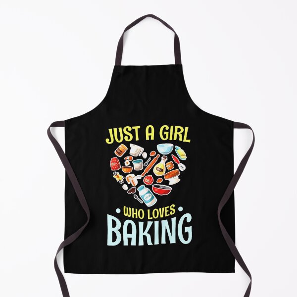 Item preview, Just A Girl Who Loves Baking Funny Cute T-Shirt designed and sold by jadonz.