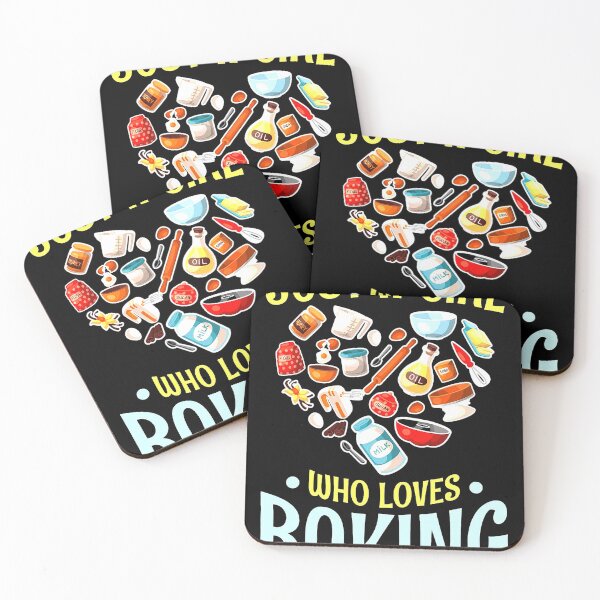 Item preview, Just A Girl Who Loves Baking Funny Cute T-Shirt designed and sold by jadonz.