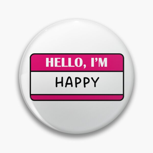 Item preview, Hello I'm HAPPY designed and sold by atatenterprise.