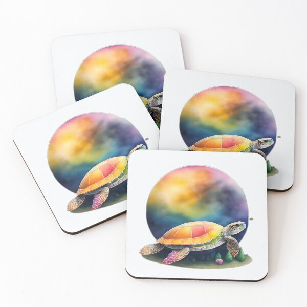 Item preview, Rainbow Turtle Surviving designed and sold by Magical-bear.