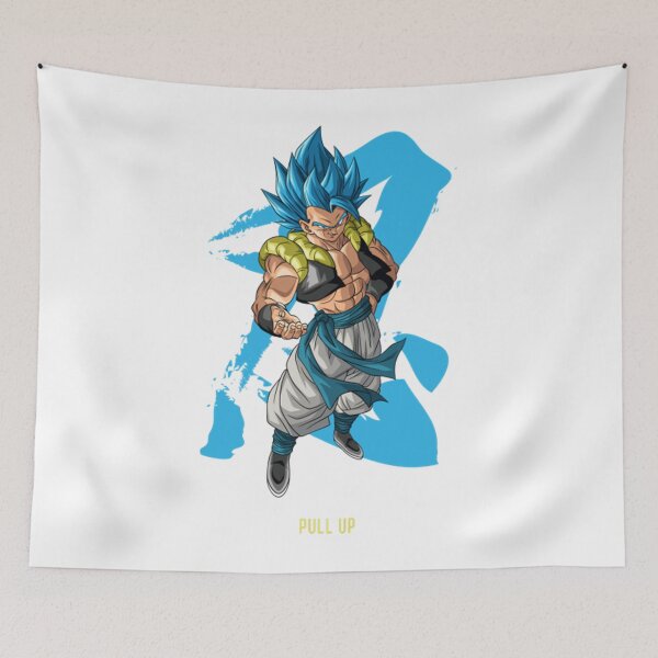 Item preview, blue gogeta anime power  designed and sold by LaurieBechtelar.