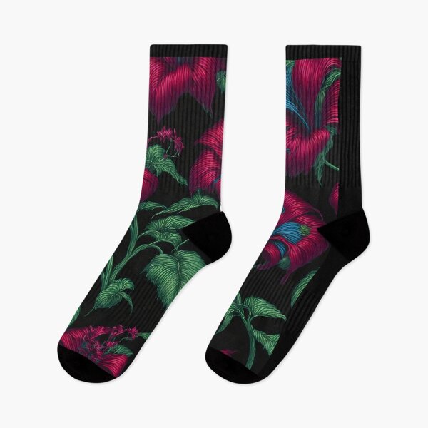 Item preview, Drive You Mad Hibiscus Pattern designed and sold by QuantumPalette.