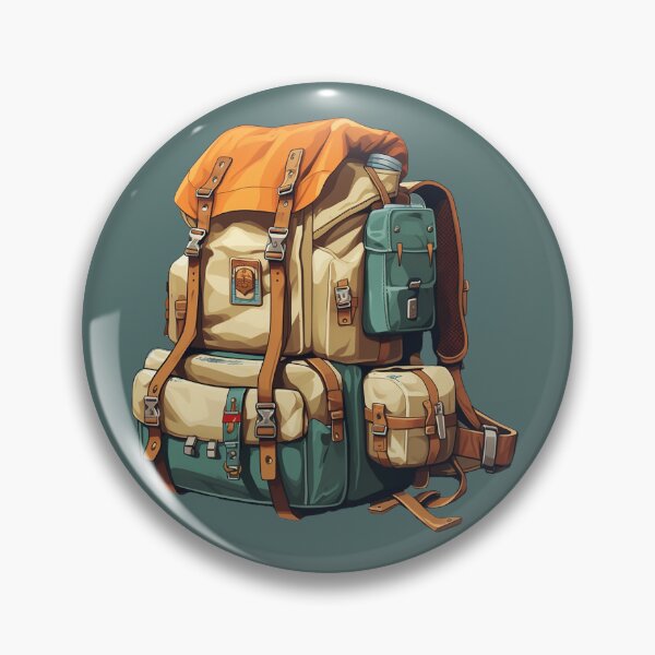 Item preview, Backpacking Pack designed and sold by InkedFlorist.