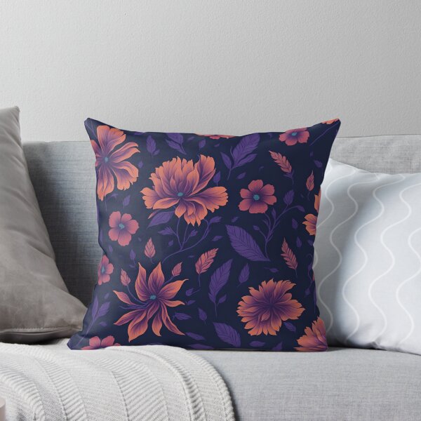 Item preview, vibrant floral pattern  designed and sold by WhitePearls101.