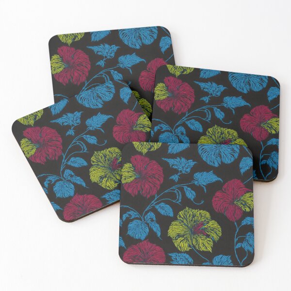 Item preview, Drive You Mad Hibiscus Pattern designed and sold by QuantumPalette.