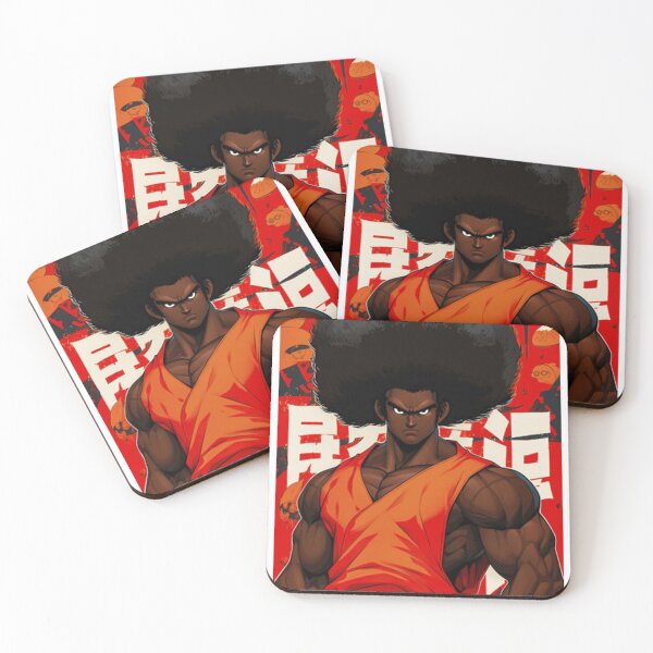 Item preview, Afro Goku  designed and sold by LaurieBechtelar.