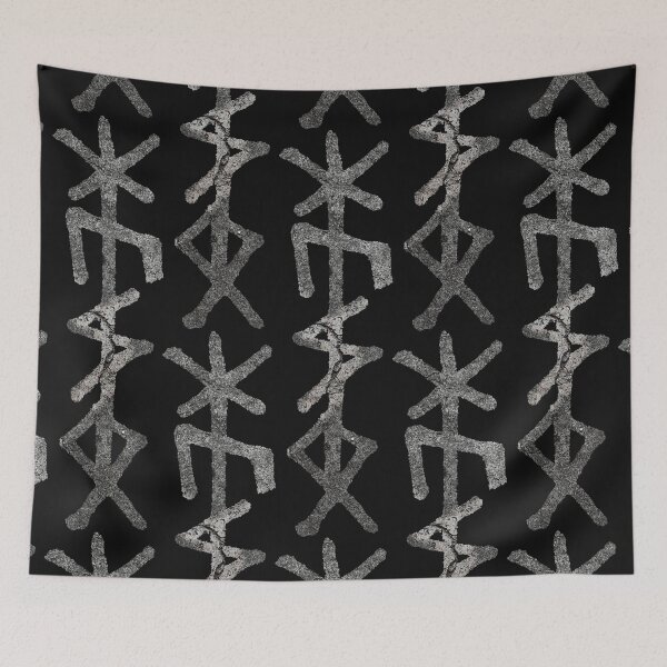 Item preview, Hūsō ᚼ-ᚢ-ᛋ-ᛟ - Protection Bindrune for the Household - VIKING STONE  designed and sold by SALENTOmadness.