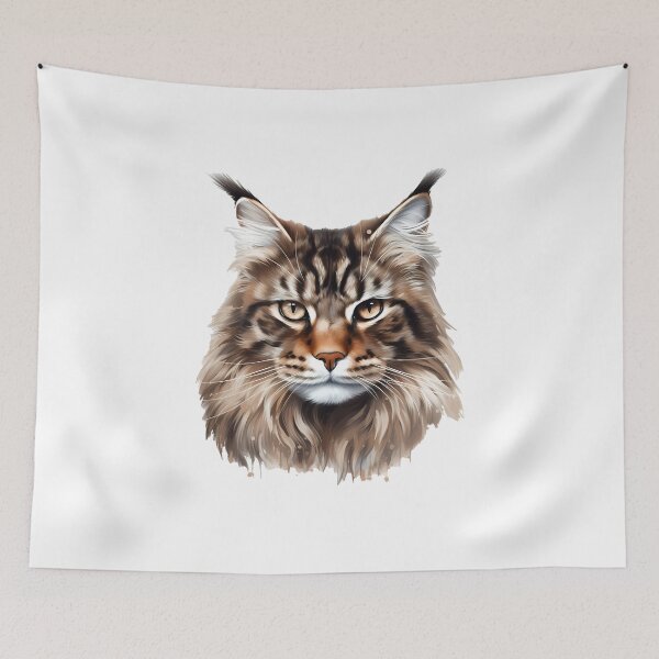 Item preview, Maine Coon Cat designed and sold by KD Merch.