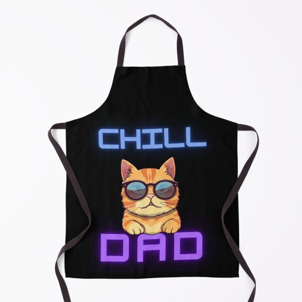 Item preview, CHILL DAD CAT designed and sold by CuteCatsCoffee.