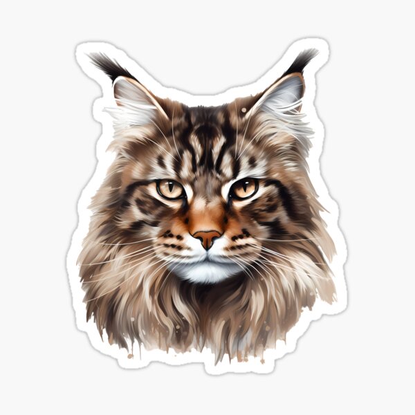 Item preview, Maine Coon Cat designed and sold by KD Merch.