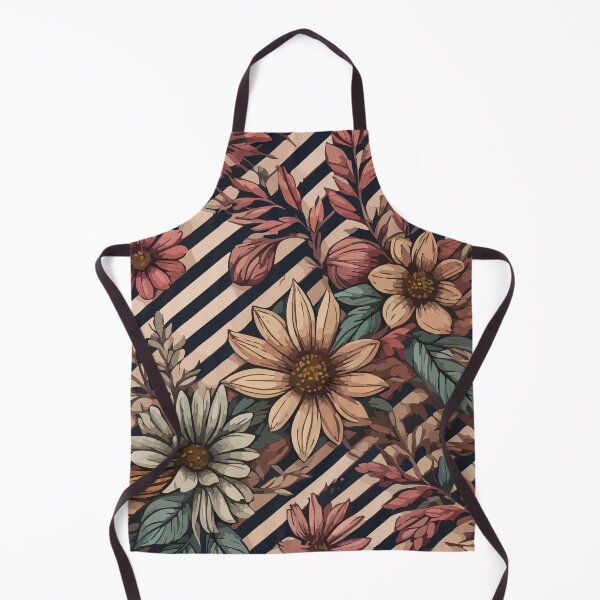 Item preview, Floral stripes pattern artwork designed and sold by LIRAZ ZIV.