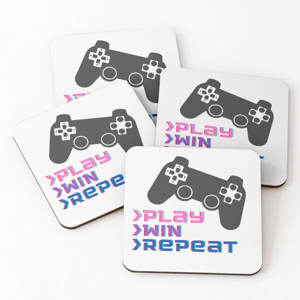 Item preview, Play. Win. Repeat. Perfect for gamers designed and sold by Wioloos.