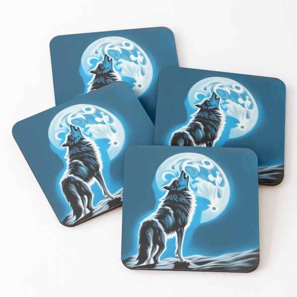 Item preview, A Wolf Howling At The Moon designed and sold by Joseph Hail.