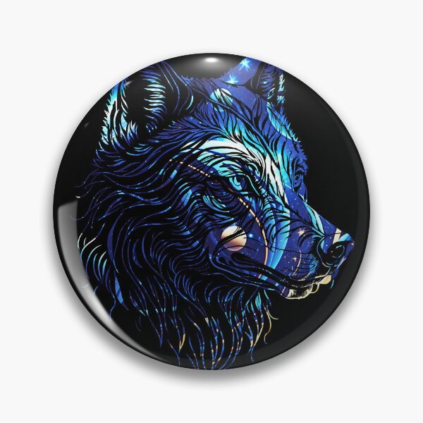 Item preview, Galaxy Wolf Face designed and sold by YrtemmyS.