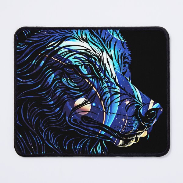 Item preview, Galaxy Wolf Face designed and sold by YrtemmyS.