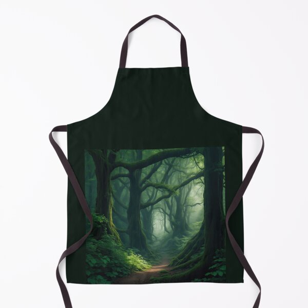 Item preview, Enchanted trees in misty forest designed and sold by ArtyBuys.