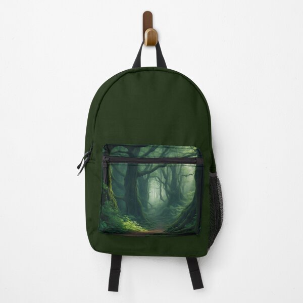 Item preview, Enchanted trees in misty forest designed and sold by ArtyBuys.