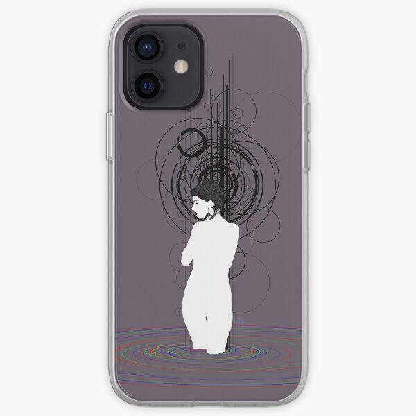 rgb water girl iPhone Soft Case